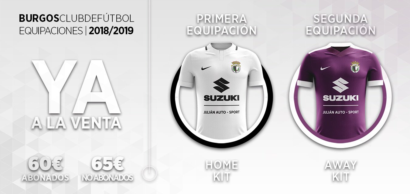 camiseta burgos cf 2019