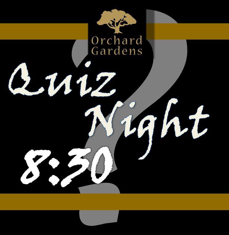 Why not come down to one of our quizzes? Every Thursday at 8:30PM.
#QuizNight