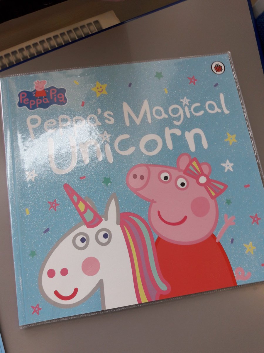 SilvdaleLibrary's tweet photo. Call in with your little ones and read our new Peppa Pig story and turn Horsey Twinkle Toes into a Unicorn #SummerReadingChallenge #thereadingagency #staffslibraries https://t.co/8JfdMoechr