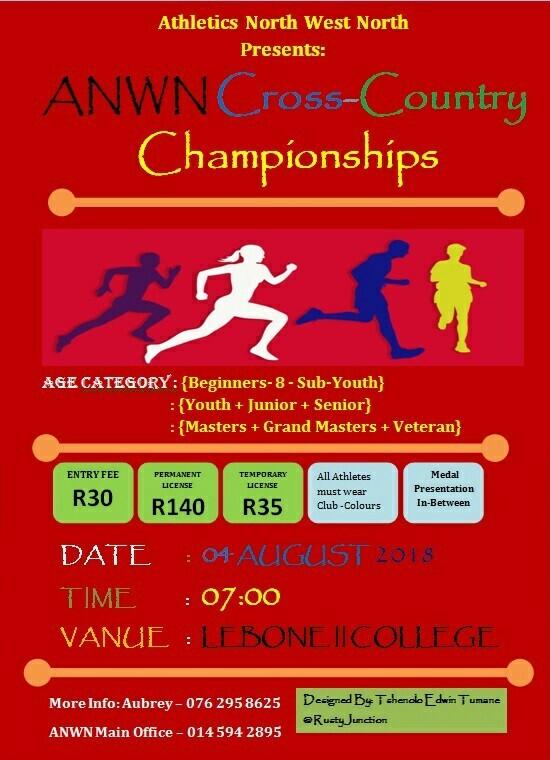 Rustyjunction's tweet image. Up-Coming Event: #ANWN #CrossCountry #championships #LeboneIICollege 04 August 2018
