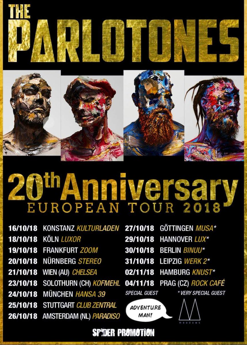 In just under three months I begin my first international solo tour, opening for <a href="/parlotones/">The Parlotones</a> across Europe 🤩 First stop: Konstanz in Germany. Check out the poster below for all the deets. #music