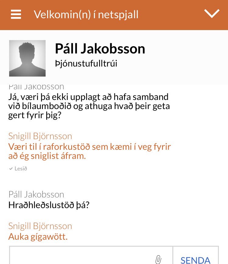 Ætlaði að fokka í félaga mínum en endaði á því að angra bara einhvern random þjónusturáðgjafa