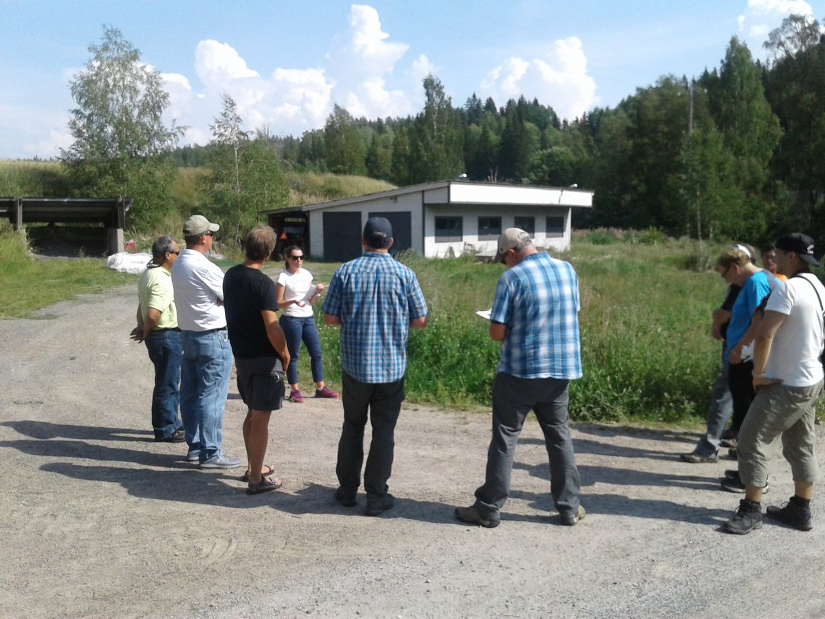 Researchers from Texas, Ohio, Pennsylvania and Denmark learning about the #savekipsihanke. #bonusbaltic #go4baltic