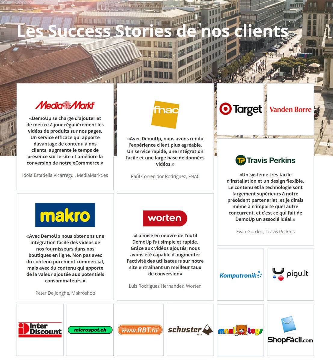 Vous vous demandez comment Demoup peut vous aider à booster votre strategie de contenu #videocommerce? Jettez un oeil à nos #customersuccess stories!