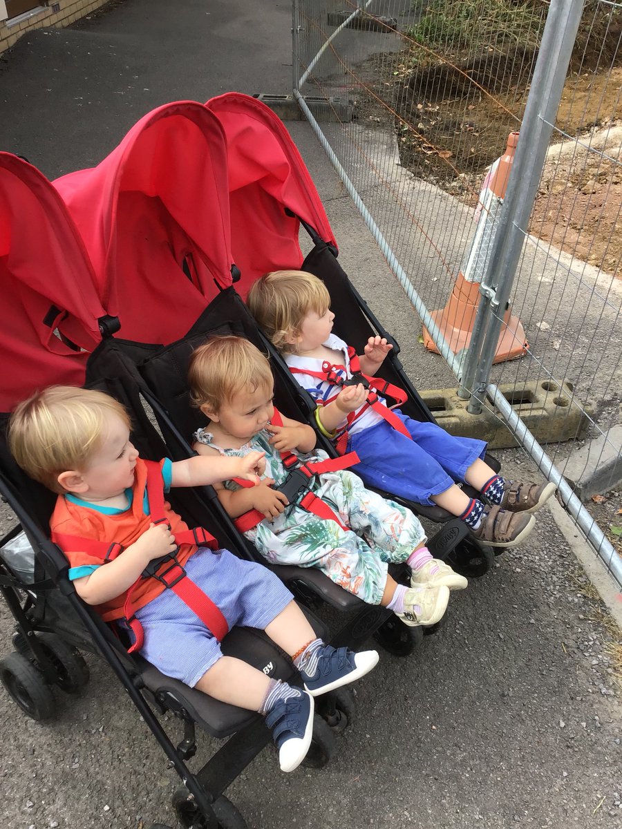 snapbroadwood's tweet photo. Whatβs happened to our car park? Babies have been out watching the men at work.. #driggers #Constructionwork #understandingoftheworld #earlyyears #EYFS https://t.co/NwrPu2IqJ2