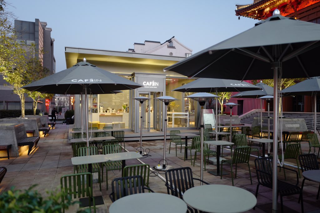 Skykk88Kay's tweet photo. Australia Café project
#Australian #exterior #outdoor #concrete table top with aluminum #chair #parasol #coffeeshop #restaurant https://t.co/UWNvBbhARA
