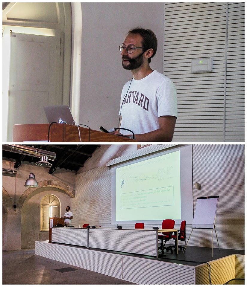 MI_SummerSchool's tweet photo. Michael Bronstein - Geometric deep learning on graphs and manifolds #miss2018 #favignana #deeplearning #medicalimaging https://t.co/NAwbnM8Pwh