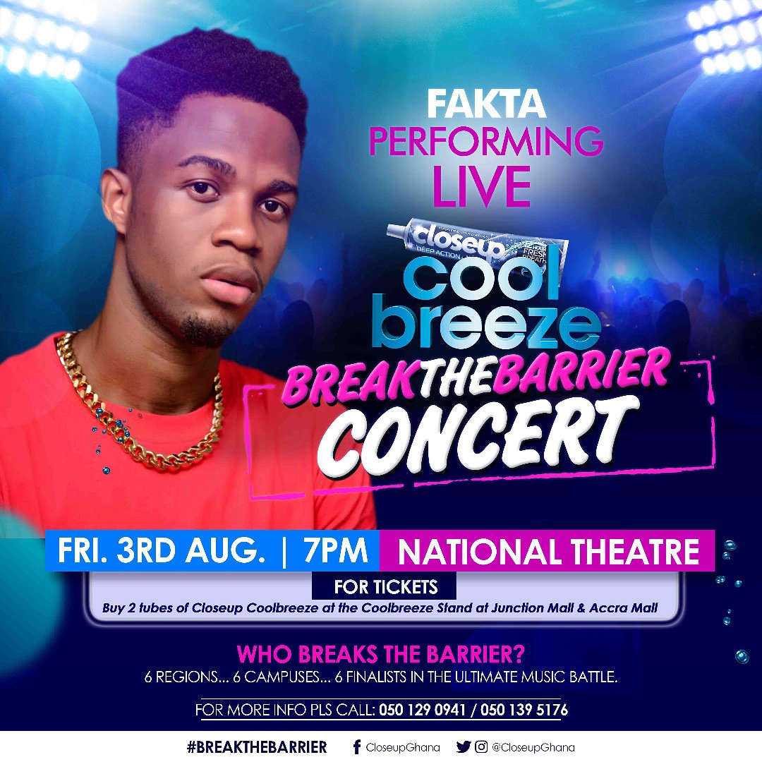 juliuskingfakta's tweet photo. "Friday" At The National Theatre .
Grab Your Tickets And Witness History .. #OldFoto ft @patapaa_amisty Is Available On All Platforms ... #TeamFaKta 
#StrictlyDanceMusic 
#AGmusic https://t.co/J87VdWexTo