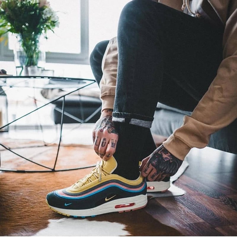 sean wotherspoon air max 97 on feet