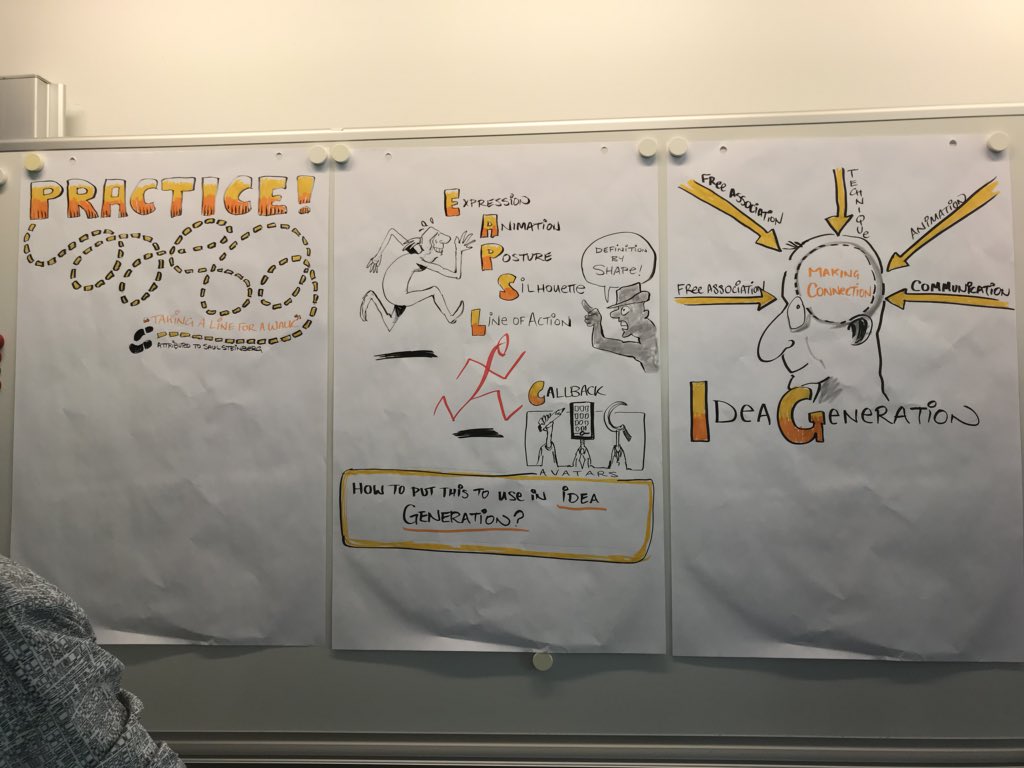 EngageVisually's tweet image. That was seriously cartoontastically useful, interesting &amp;amp; fun. Thank you fellas !!! @drawnalismMatt @drawnalismAlex #euviz2018