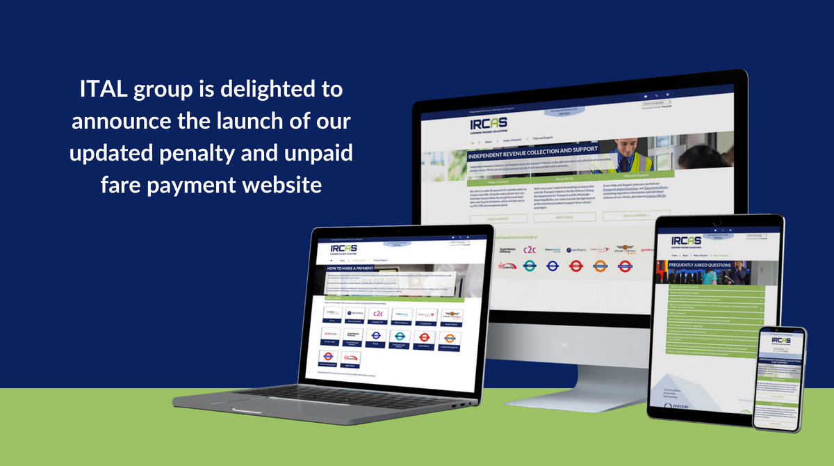 ITALtweets's tweet photo. Attention #passengergroups - our new and updated penalty &amp; unpaid fare payment website means the travelling public, if issued with a penalty fare notice, will benefit from a simpler and quicker service. Find out more: https://t.co/kTgn8ej5oG https://t.co/nDHgpkegch