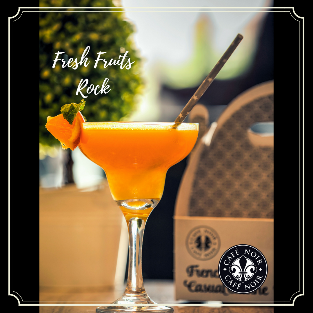 CafeNoir_India's tweet photo. Quench your thirst with our fresh fruit drinks! Presenting Fresh Fruits Rock - Simple but delightful combination of fresh orange juice and passion fruit puree shacked with ice cubes. https://t.co/M4hJoPMoDf