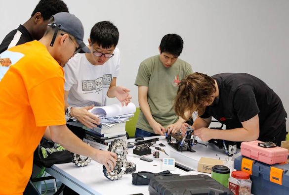 Students from our Coding &amp; Robotics Club visited China to take on their counterparts <a href="/XJTLU/">Xi'an Jiaotong-Liverpool University</a> in a special robotics competition. Find out how they got on: bit.ly/2AFkJEK <a href="/LivUni/">University of Liverpool</a> <a href="/livuniabroad/">LivUni Global Opportunities</a>