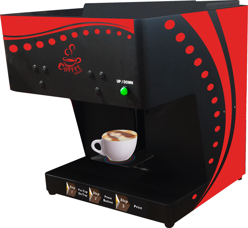 Asian Games sudah diambang pintu.,Sudahkah cafe/hotel anda siap untuk diviralkan oleh mereka? Anda butuh Coffee Printer untuk menccetak selfie, atau ucapan apapun. Masih ada waktu, stok masih tersedia.