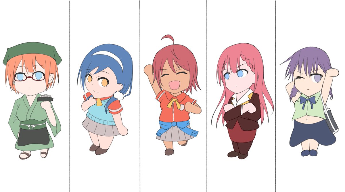 ぼく勉デフォルメ進捗上げておきます ぼくたちは勉強ができない きょろのイラスト