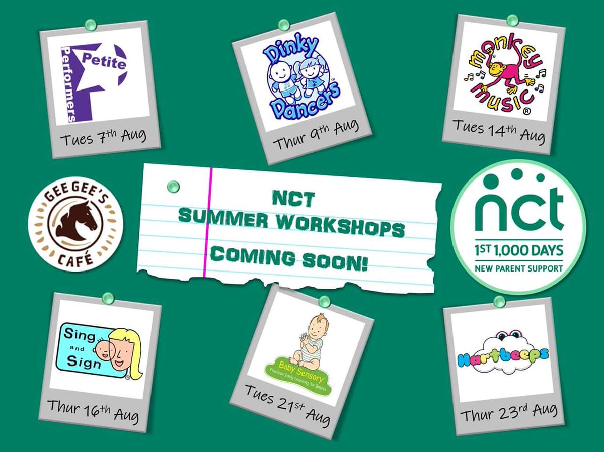 We're bringing the best classes around to you locally for babies &amp; toddlers, newborns to age 4 for just £5 each next week at the lovely Gee Gee's Cafe at the London Equestrian Centre N12. No need to be an NCT member.

Book at 
nct.org.uk/branches/barnet