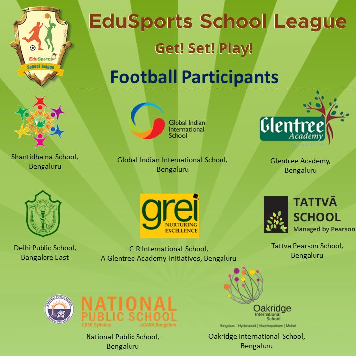 SV_EduSports's tweet photo. Meet our participants.
#ESL2018 #ESL2018Bengaluru #EduSports #GetSetPlay
@GIIS_Bangalore https://t.co/Z6oipjOCxl