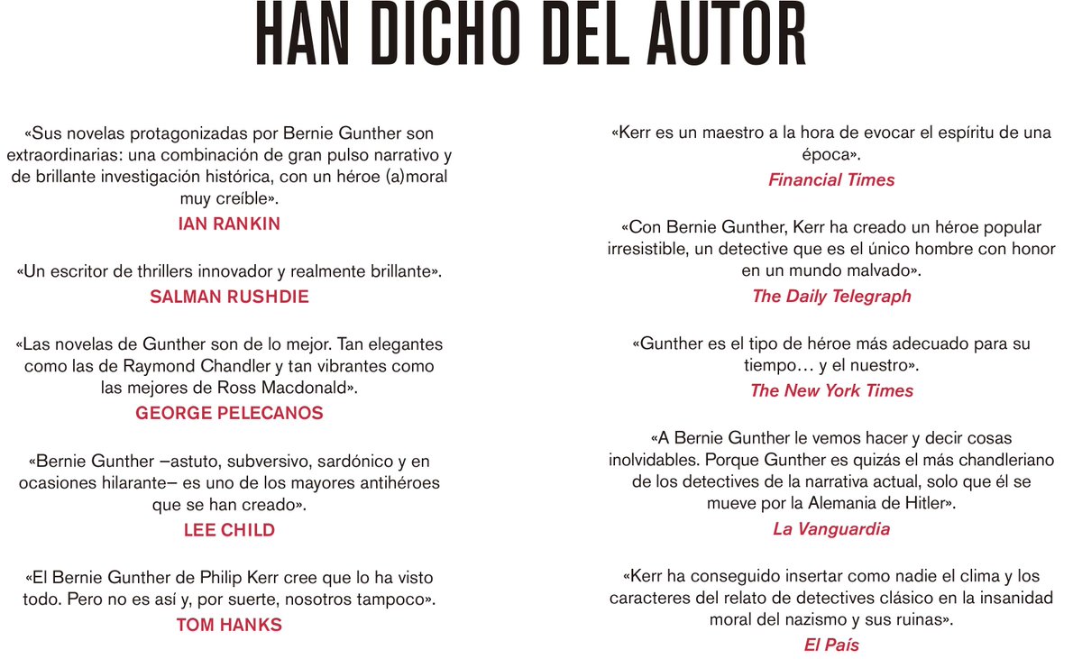 serienegra's tweet photo. Philip Kerr: un autor admirado por escritores, críticos y lectores. #NovelaNegra #AZULDEPRUSIA https://t.co/V5GAt2ueem
