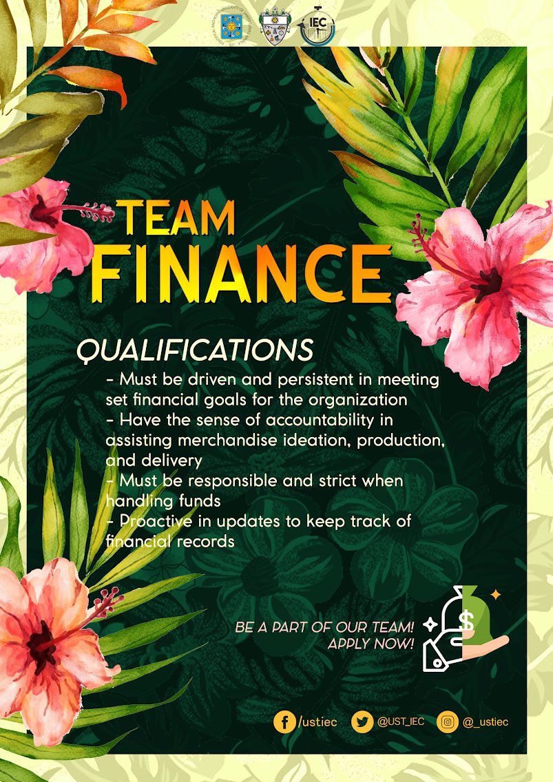 UST_IEC's tweet photo. Or maybe team Creatives, Publicity, or Finance is your team of choice https://t.co/PpQdEYKufy