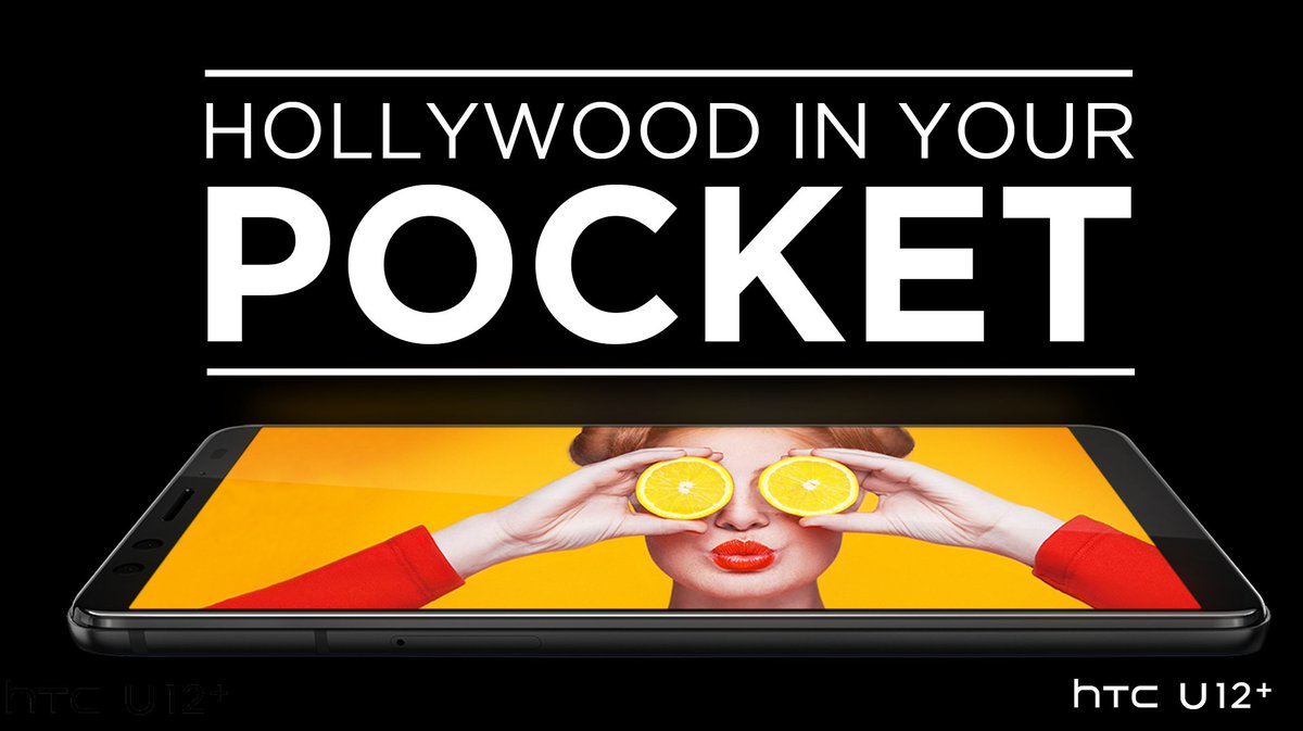 Живые цвета + объемный звук. HTC U12+ создан, чтобы быть в центре внимания.