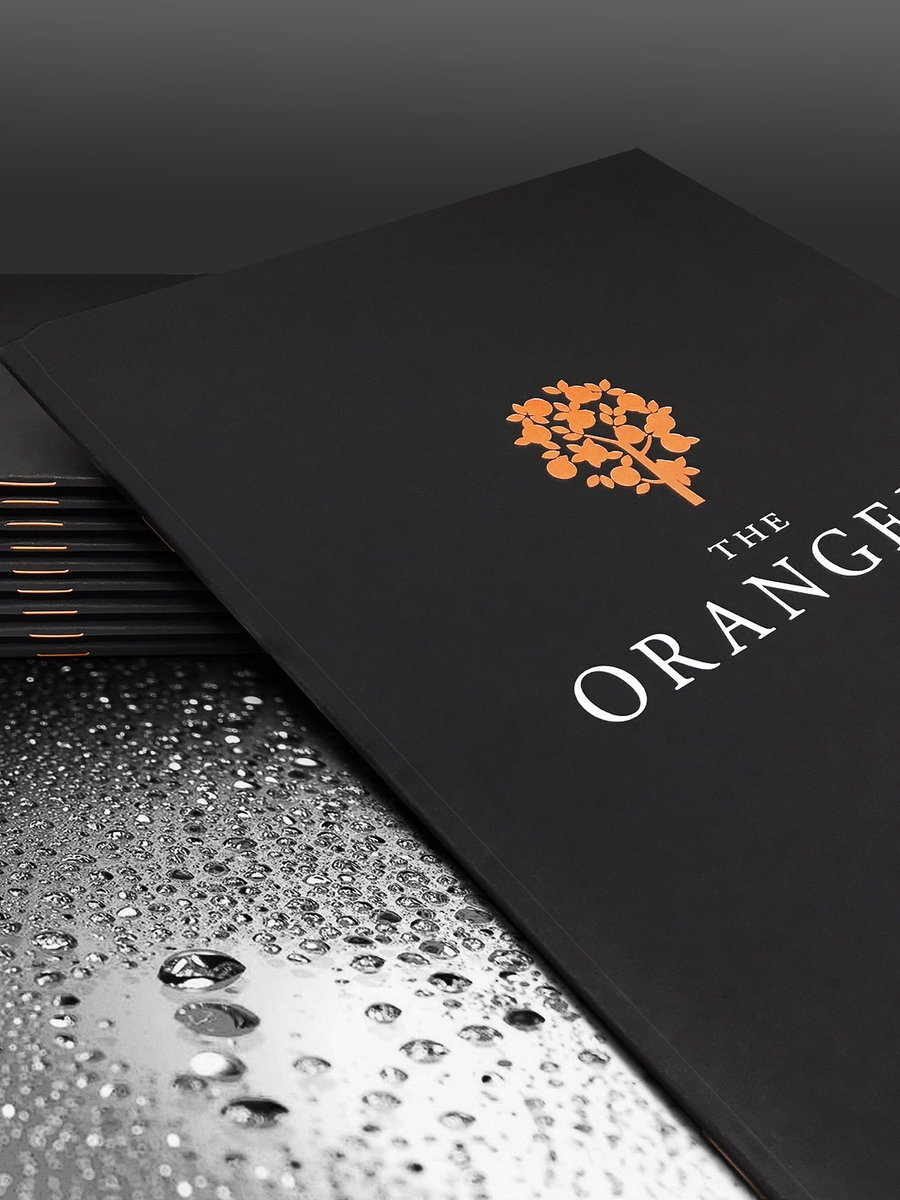 This week's blog is up for your viewing pleasure. 
centurystudios.co.uk/orangery-broch…
#Indigo7900 
#whiteink
#hotfoiling
#copperstitch