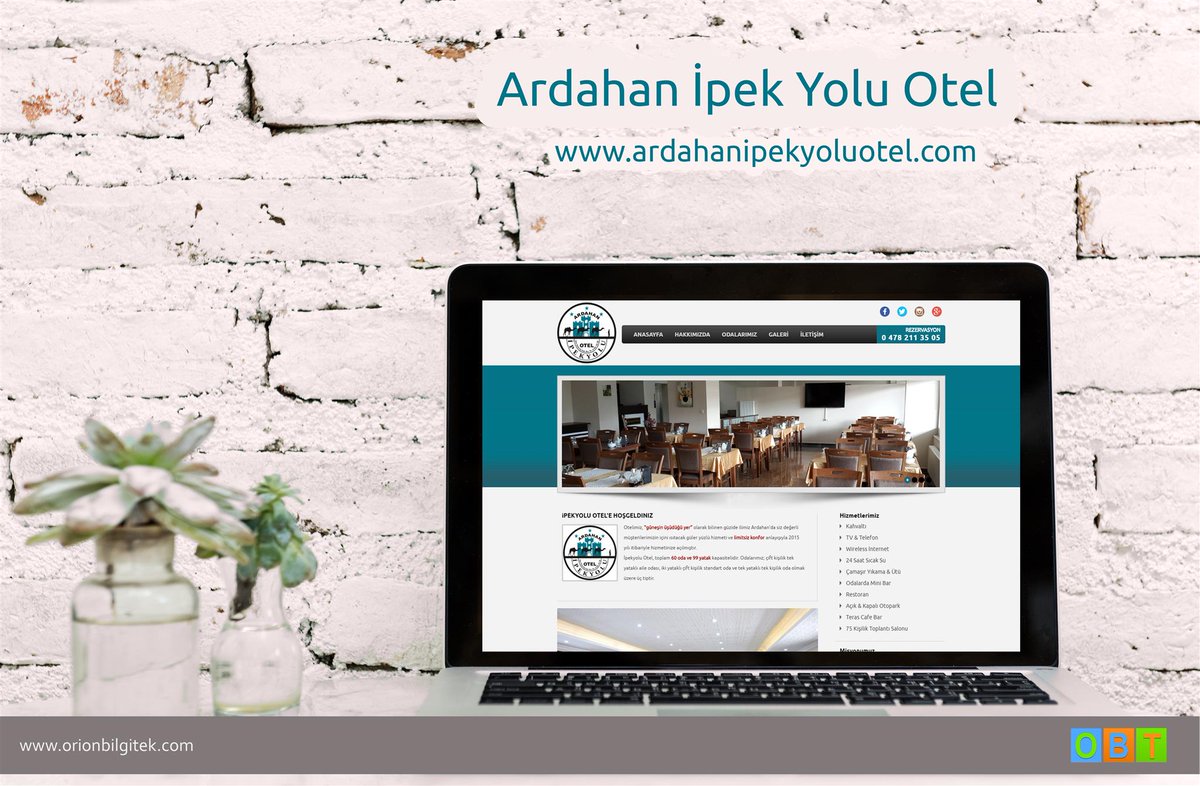 Ardahan İpekyolu Otel, özenle hazırladığımız web sayfası sayesinde, potansiyel müşterilerine internetten çok daha kolay ulaşabiliyor. 😉

Bize ulaşın;
🌐 orionbilgitek.com
☎️ 0 850 441 43 40 

#web #tasarım #ardahan #kars #erzurum #webdesign #webtasarım #website #logo