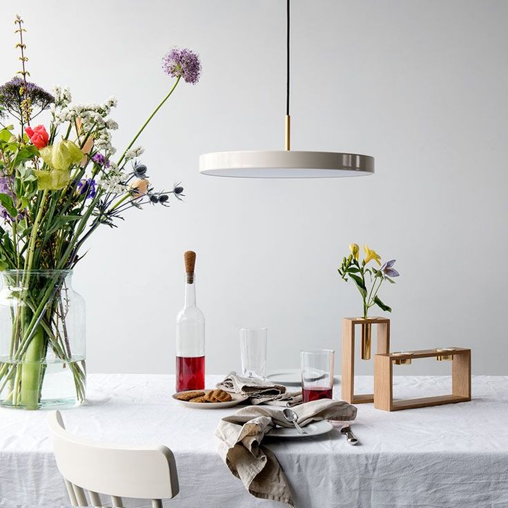 The Kitchen/dining area are the centre point of any home, so why not create a stylish table setting with the new lighting from VITA copenhagen to create that perfect summer atmosphere within your home. Read more despoke.com