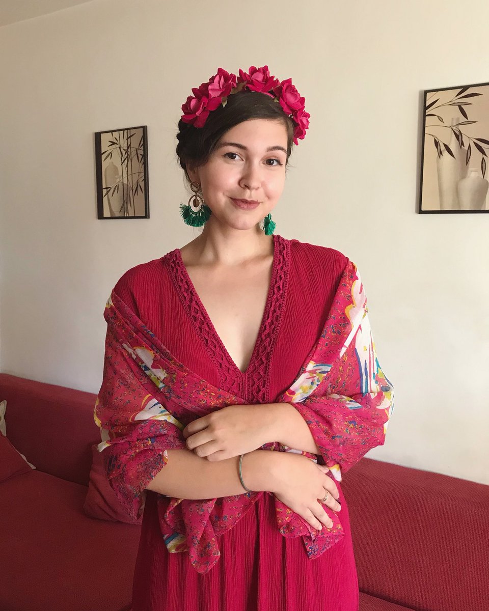 MaryLu1's tweet photo. «  Life is either a daring adventure or nothing » Frida Kahlo 💗 #FridaKahlo https://t.co/CXLUpoax02