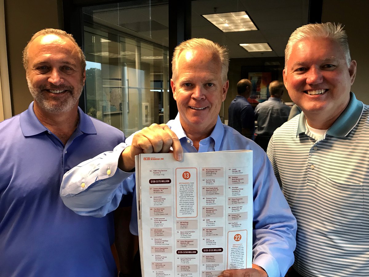 gpshospitality's tweet image. Thanks to @FranTimes for ranking us number 13 of the top franchised restaurant operators in the US. Read more: bit.ly/2LGg6Qc #GPSProud