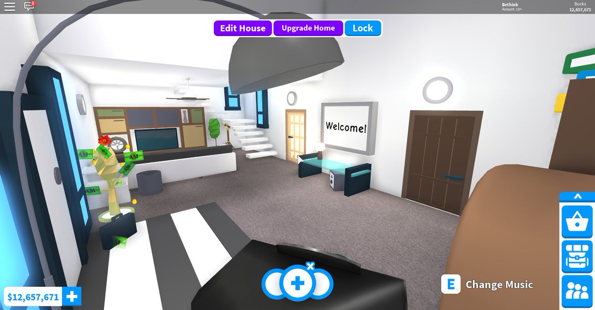 Bathroom Roblox Adopt Me House Ideas