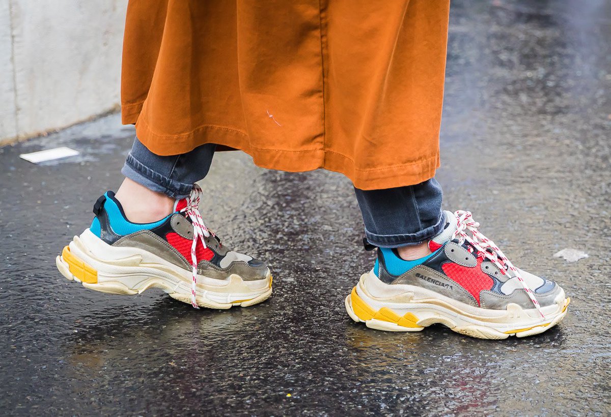 balenciaga multicolor triple s