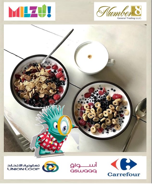 Number8LLC's tweet photo. Start your weekend by treating yourself with delicious &amp; Healthy Milzu! Breakfast Cereal. #HealthyBreakfast #Organic #Milzu! #Mydubai #UnionCoop #Carrefour #Aswaaq

Available at: Union Coop, Carrefour, Aswaaq. https://t.co/kqmAUx9fus