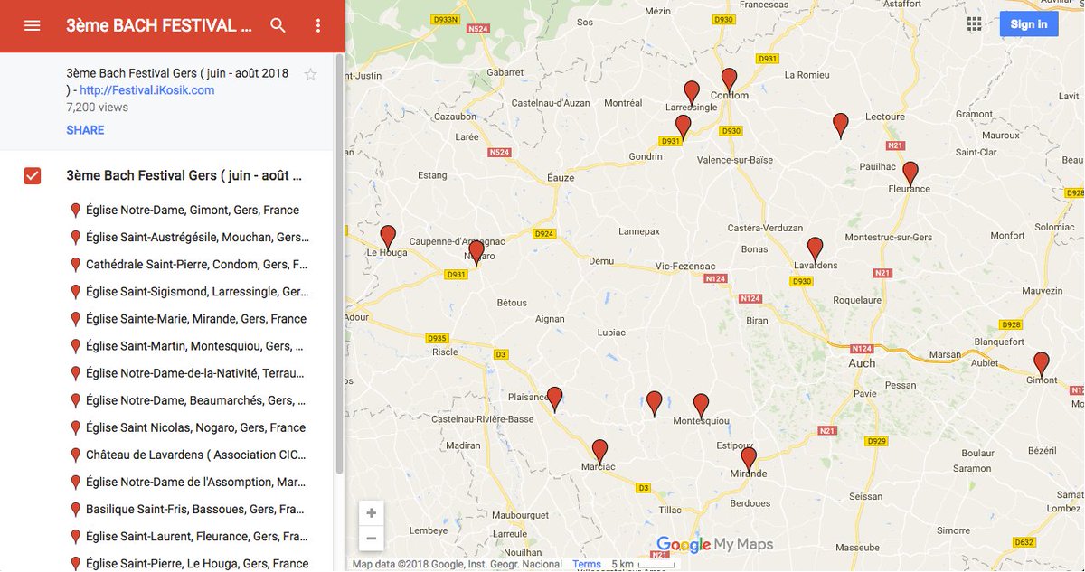 BachFestGers's tweet photo. Consultez le plan du BACH FESTIVAL GERS - https://t.co/uO5fSDwimw
#Gimont #Mouchan #Condom #Larressingle #Mirande #Montesquiou #Terraube #Beaumarchés #Nogaro #Marciac #Fleurance #Lavardens #Bassoues #LeHouga
@BachFestGers #BachFestivalGers #Gers #Occitanie 🇫🇷 #France https://t.co/eddho8PQjE