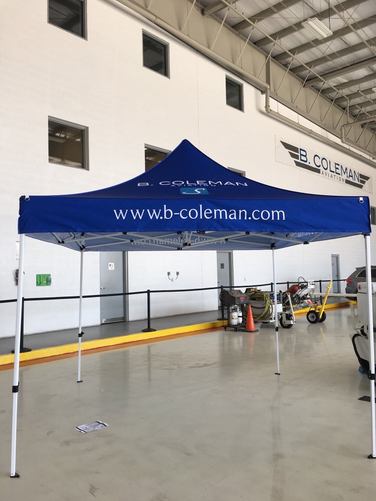 colemanaviation's tweet image. Our tent is here and we are ready for the #CABAAGolfClassic2018 next week!!! ✈️🏌️‍♂️⛳️🏌️‍♀️