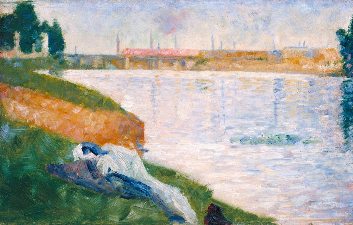Tate's tweet photo. When is the last time you did something spontaneous? 💦
Georges Seurat, Clothes on the Grass 1883 https://t.co/goH15fBp4u https://t.co/wFMDArx1NO