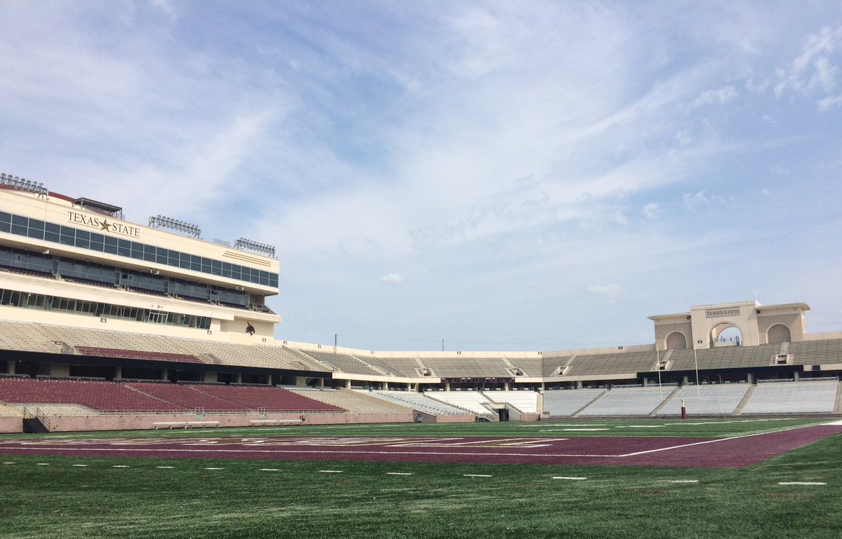 TXSTATEFOOTBALL's tweet photo. Report today. 🏈 practice tomorrow…
#EatEmUp #PUSH https://t.co/aBwuXQpUcZ