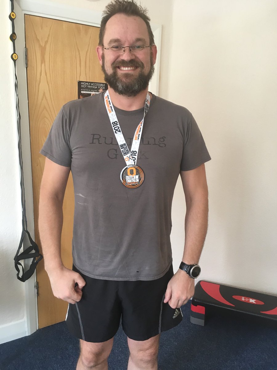Look at this proud fella, I think the grin says it all! <a href="/mutley6969uk/">mutley6969uk</a> <a href="/OutlawTriathlon/">Outlaw Triathlon</a>