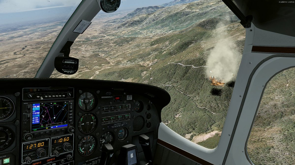 Te gusta el vuelo VFR entre montañas?? En el @43Grupo_VA buscamos pilotos para la vigilancia y observación de nuestros bosques para la prevención de incendios forestales. Ponte en contacto con nosotros info@43grupovirtual.es