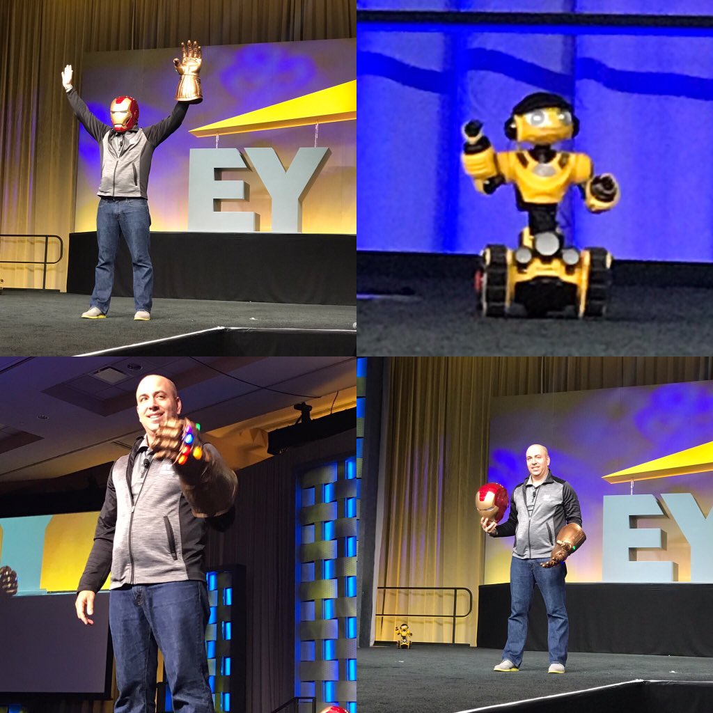 JoeMaturando's tweet photo. Just another day at the office! #IILC #eylovesrobots #exceptionaley https://t.co/1hFqPUe6AC