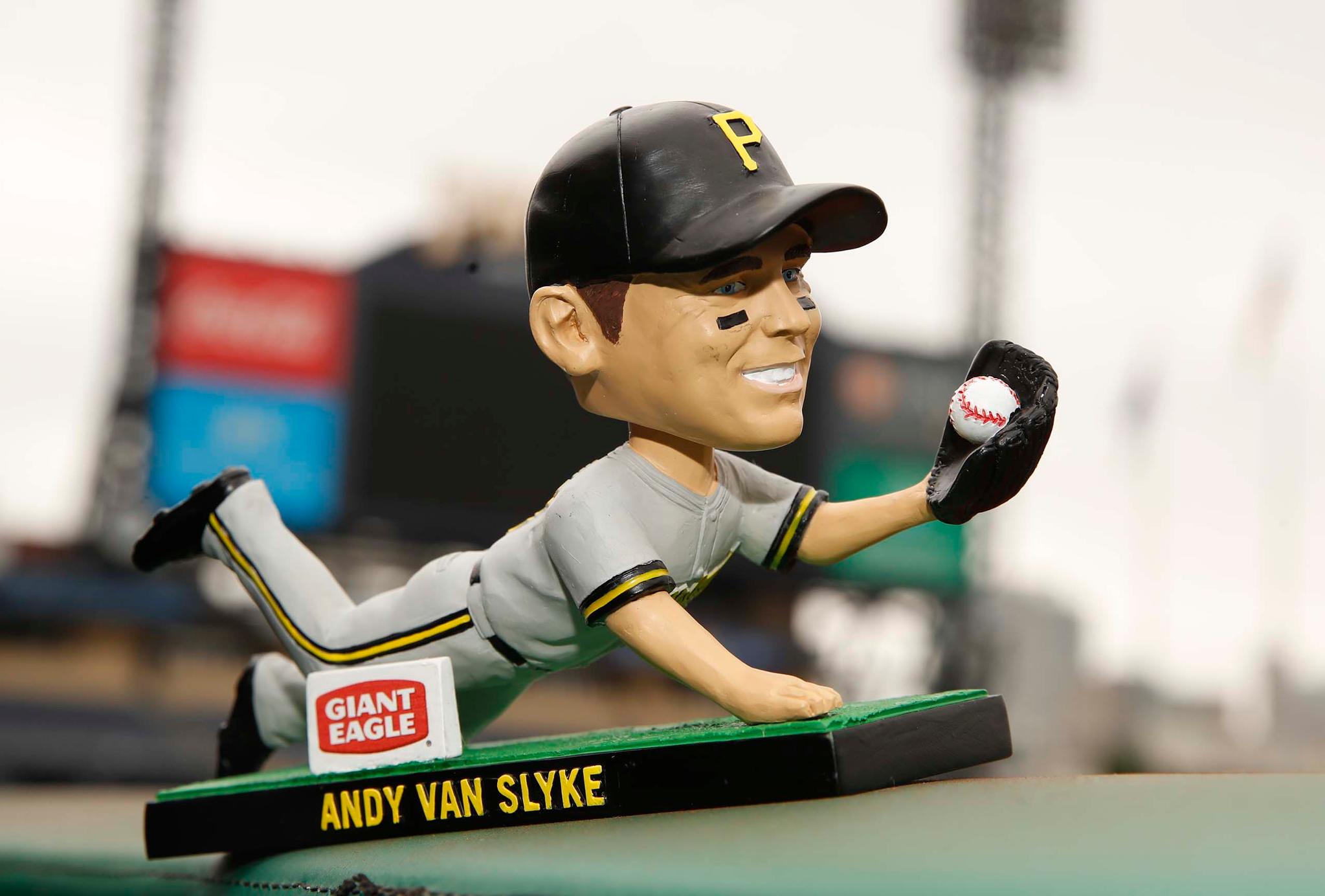 Pittsburgh Pirates on X: Only TWO days until Andy Van Slyke Bobblehead  Night at PNC, presented by @GiantEagle! Be here on Saturday to get yours ➡️    / X