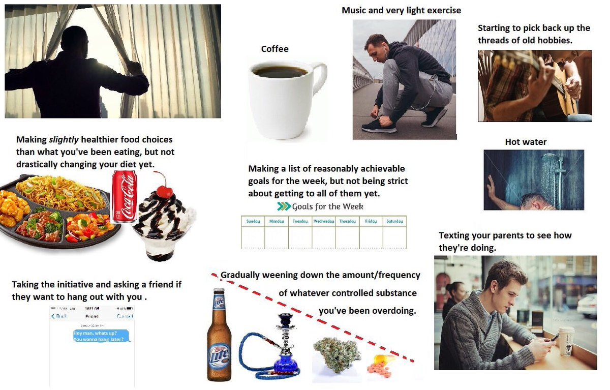 Coming Out Of Depression Starter Pack