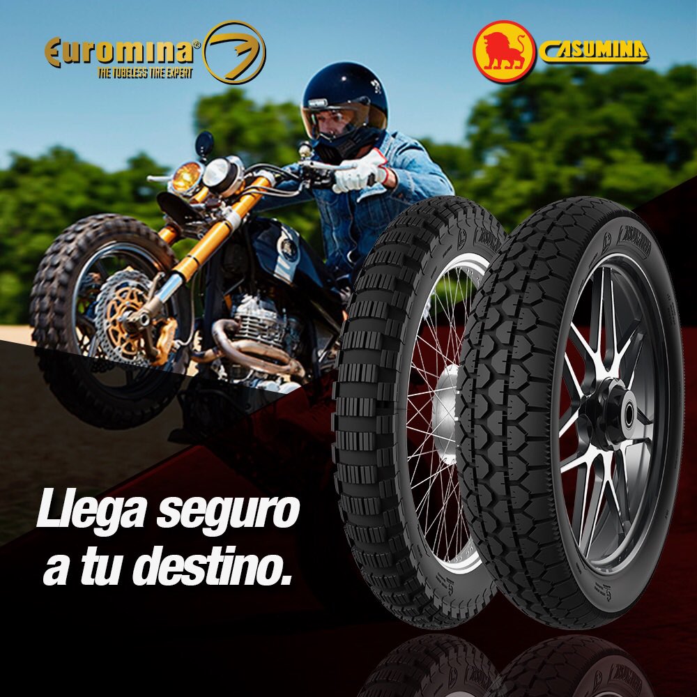Comercializamos llantas de excelente calidad para garantizarte el mayor rendimiento y seguridad.
¡Somos Casumina, tu verdadero compañero!
📧contacto@casuminalatam.com
🌎casuminalatam.com
#Motos 👏🏽👍🏼🇻🇪🇨🇴🇪🇨🏍