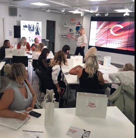 corahairbeauty's tweet photo. Our #MasterColourExperts attend #MasterColourCongress 2018
Cora and Kim found out about the exciting NEW colour innovation from @WellaPro NEW #KolestonPerfect for even more fabulous colour results. Launching at @corahairbeauty 15 September #AskforWella #WellaLove @WellaEducation https://t.co/h4cbM8mEb7