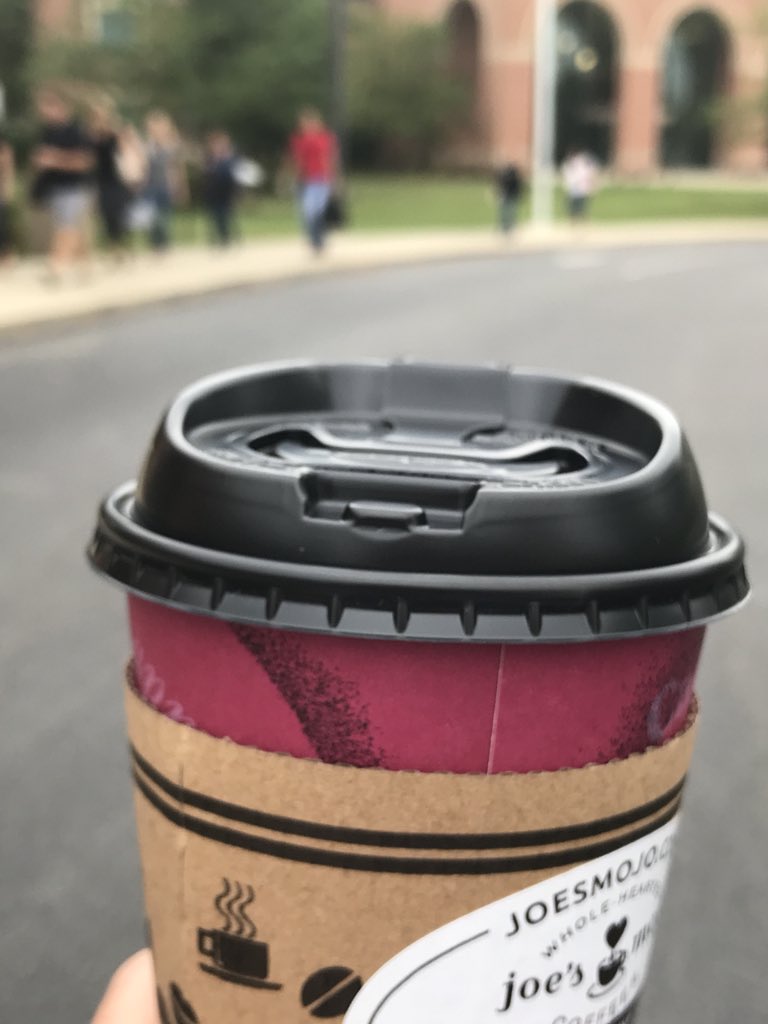 traceylcarson's tweet photo. What a warm welcome back for Day 2 of #HA2018! The @MasonSchools shuttle with our awesome driver, a latte w/ almond milk &amp; a whole lot of @HighAIMSNetwork friends! #MLS18 #MasonMoment https://t.co/QP2j8pyUCP