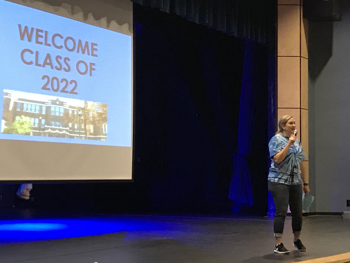 hhs_go's tweet photo. Welcoming the class of 2022 to Highlands High School #FTHighlandsHS #Transitionsday #welcomehome #classof2022 https://t.co/VFZLCQpf49
