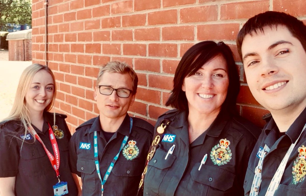 Meet our new frequent caller &amp; DoS Team. More info on East24/NTK coming soon. DH #WeAreEEAST <a href="/EastEnglandAmb/">EEAST Ambulance Service</a>