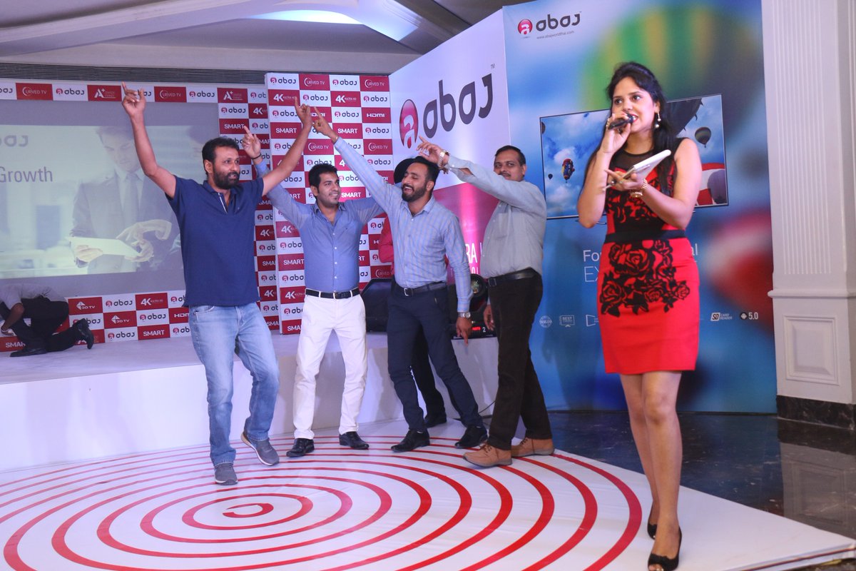 JBSemg's tweet photo. Glimpses from #ProductLaunch &amp; #DealerMeet done for #Abaj at #Ramada #Chandigarh #EventManagement #ArtistManagement #StageEmcee #WelcomeHostesses https://t.co/fIaku7typf