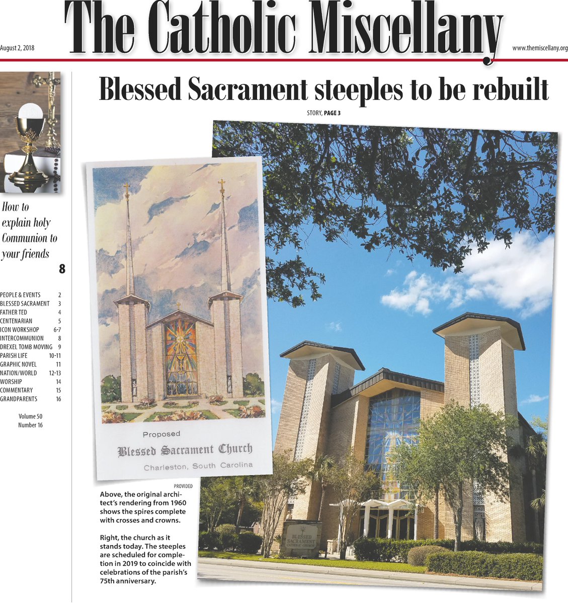 the_miscellany's tweet image. Happy #paperday! #sccatholics #readtcm @DioceseChas