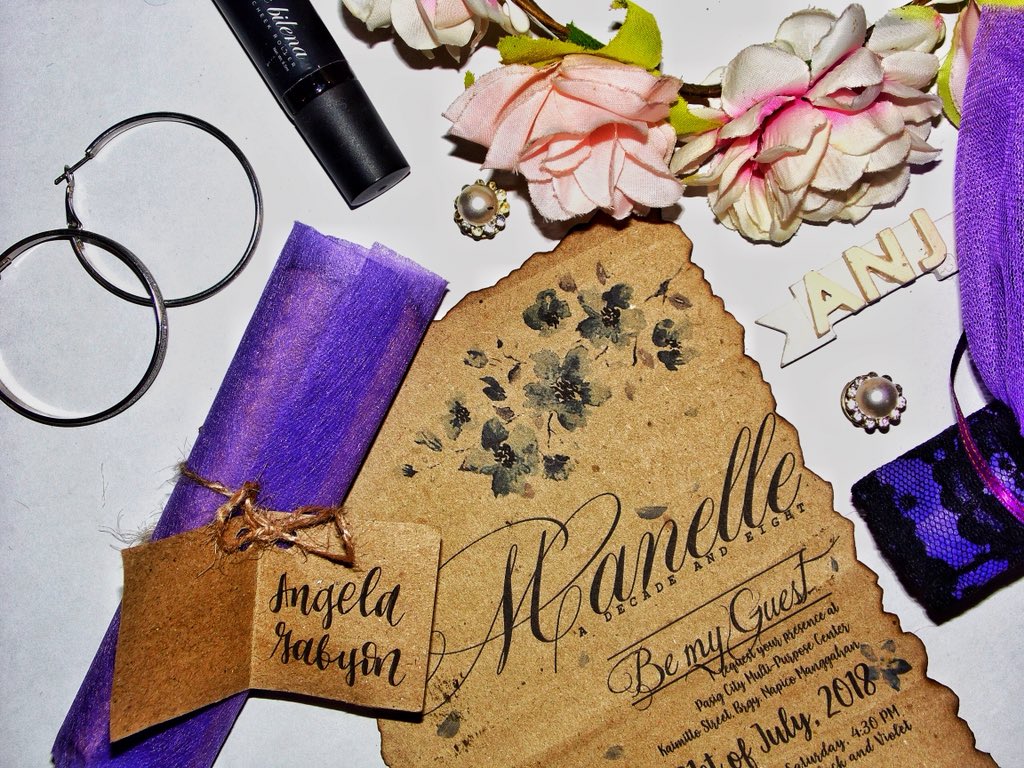 AAcrafts_ph's tweet photo. Customized Rustic Invitation for our debutante, Manelle Lyzel.
Thank you for choosing us! 🌺
— #AAcraftsph
For booking & inquiries, kindly DM us or visit our FB page, https://t.co/fVuaqsBOun 💗
#invitationsph #debutinvitationsph https://t.co/p9UWnzqbfQ