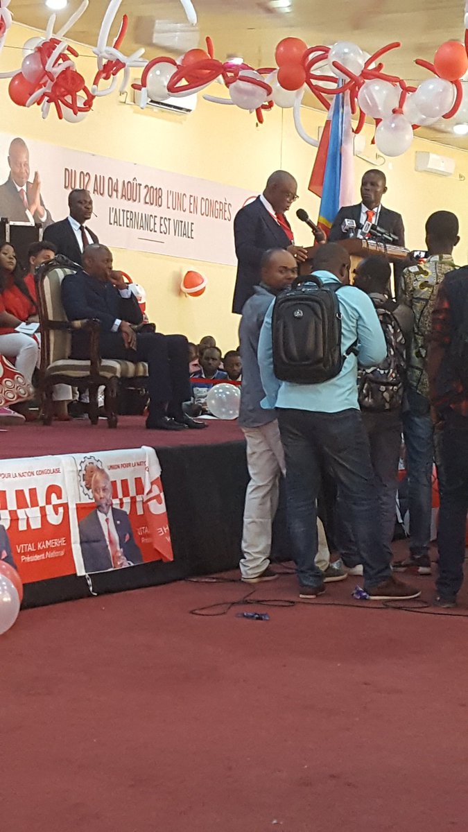 MichelMoto1's tweet photo. 🔴 #2eCONGRÈS_UNC 
Discours du SG #UNC Honorable #MAYO @JMambeke Résumé du #Projet_Chiffré de l'UNC après avoir présenté les délégations venues de l'intérieur et de l'extérieur de la RDC. Ainsi que le Président @fatshi13 Et la SG #MLC @Evebazaiba https://t.co/p0oauCJEIt